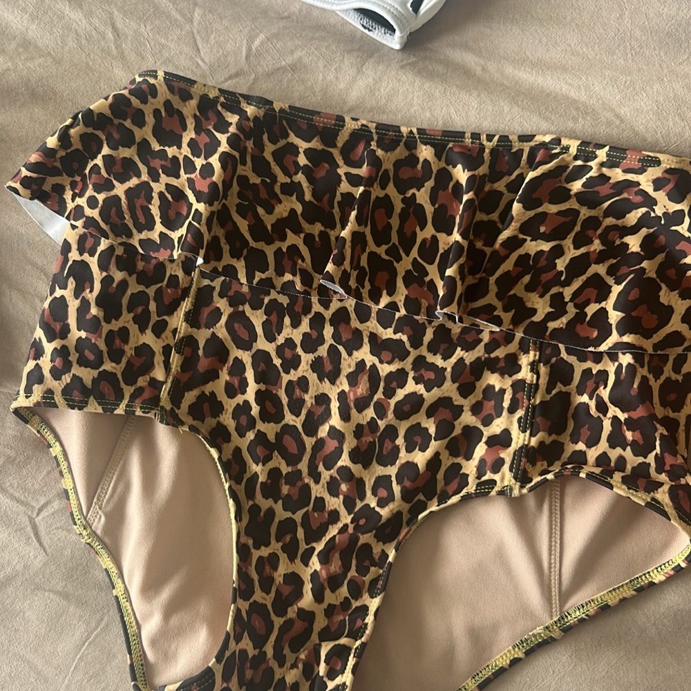Kortni Jeane Leopard Print Bikini